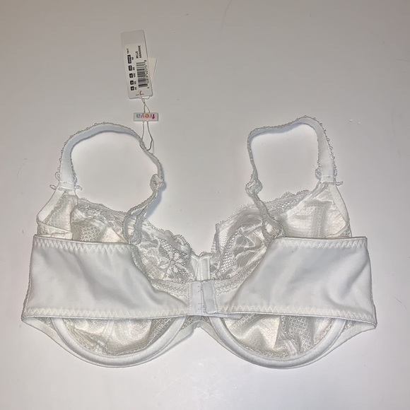🆕 Freya “Millie” White Mesh Lace Bra - Women’s Size 40E / E40 - Picture 3 of 8